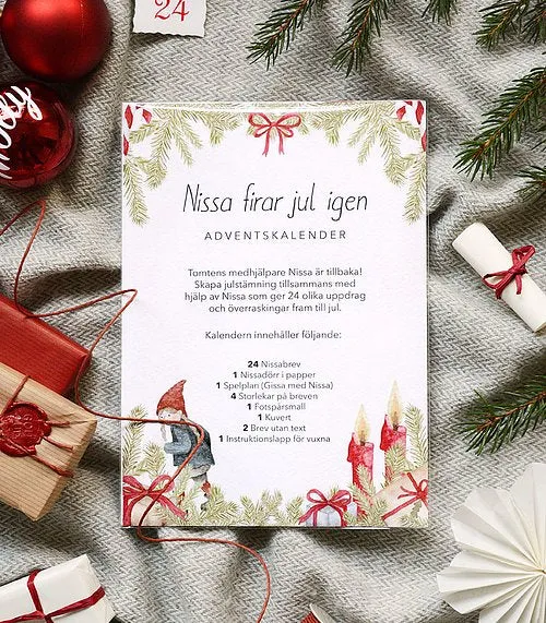 Nissa firar juli igen, Adventskalender