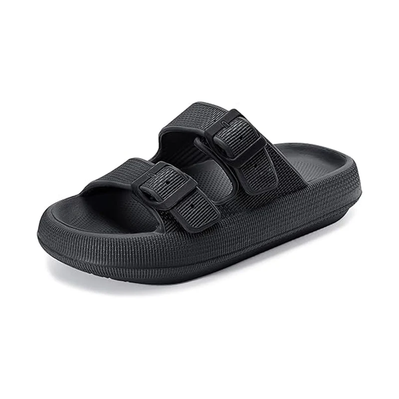 Ergonomiska tofflor med spännen