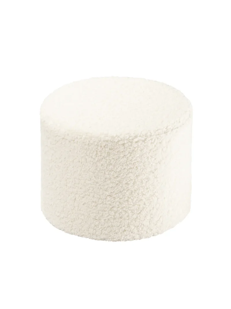 Pouffe, Cream White