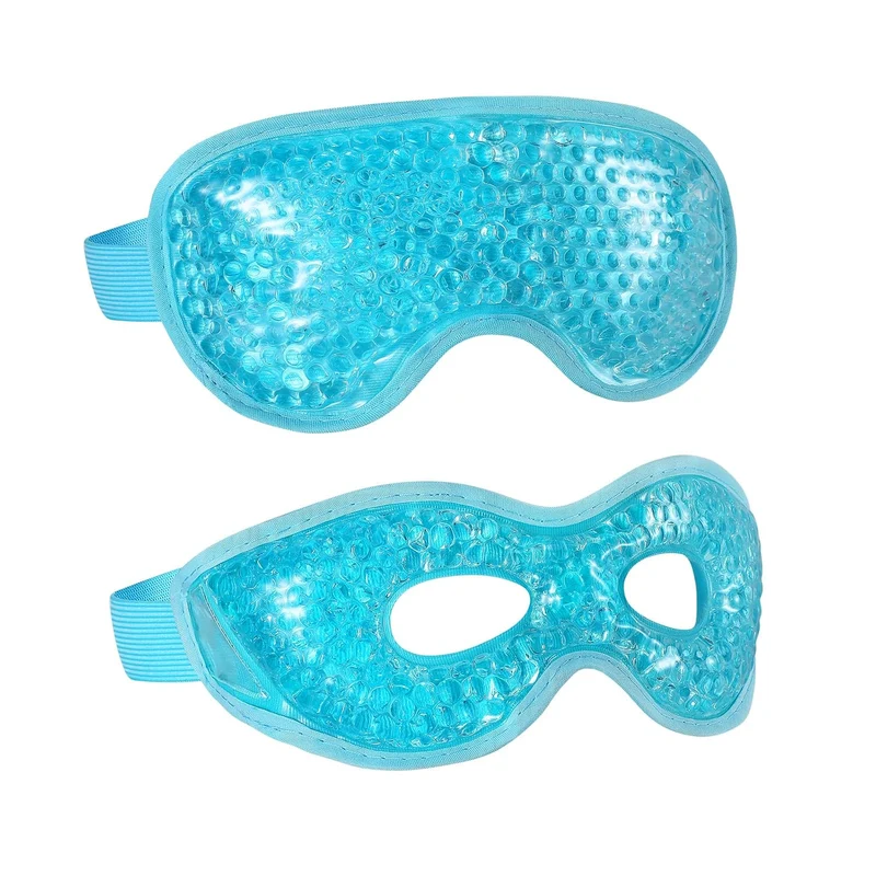 Ögonmask med kyla och värme för svullnad och trötta ögon (2st)