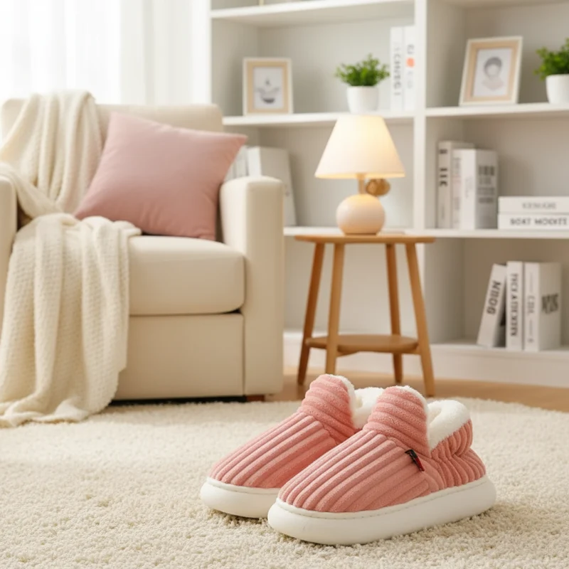 WarmNest – Mjuka och varma – Halkskyddade tofflor