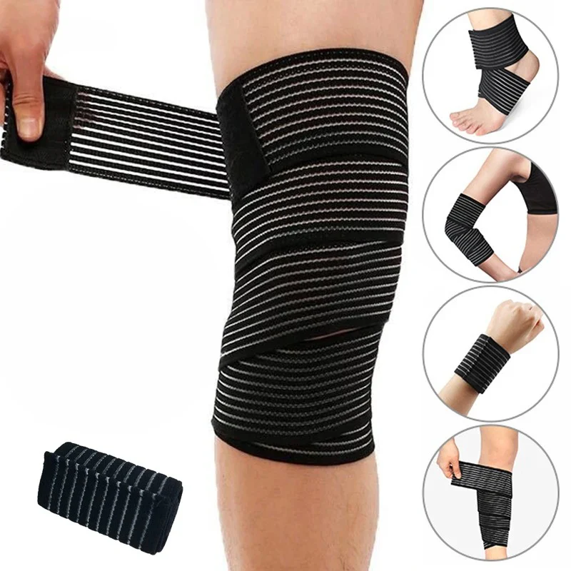 Elastisk kompressionslinda för knä, fotled & armbåge
