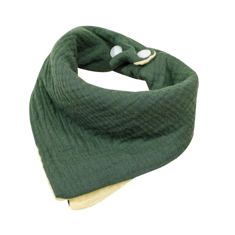 Grön Muslin Dregglis Haklapp