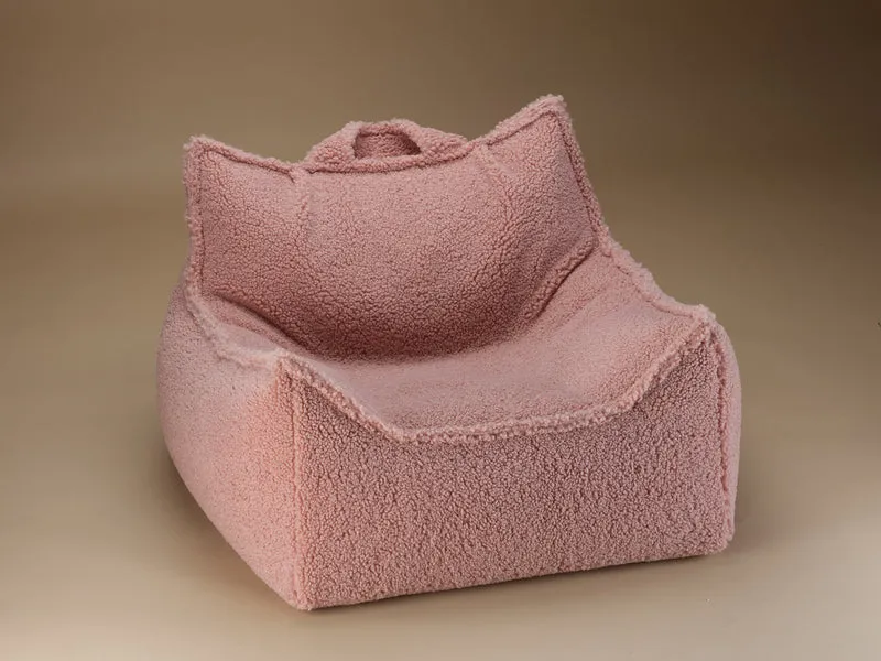 Beanbag Chair, Guava Pink