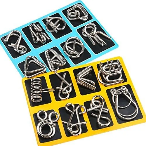 Metal Puzzle Ring Set™ - Skoj med metallpussel - Ringpussel