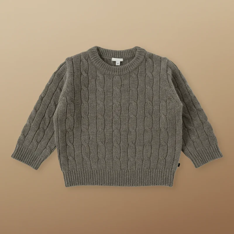 CozyWool – Varm och bekväm – Barnströja i fin ullblandning