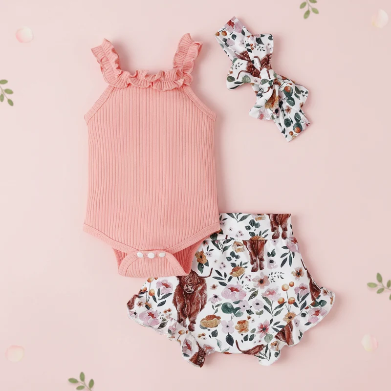 Baby Girl Summer Outfit – Sött & luftigt – Klädset för bebisar