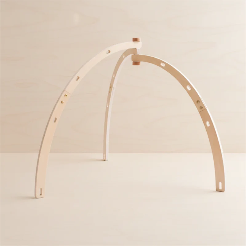 Wooden Baby Rattle Toy – Sensorisk & säker – Babygym
