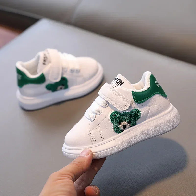 Bear Sneakers – Bekväm & söt – Barnsneakers med björnmotiv