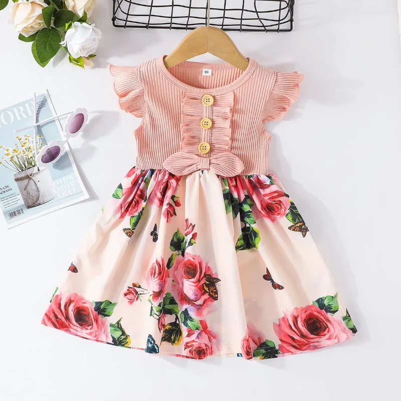 Garden Dress – Sommar & Fräscht – Blommig klänning för flickor