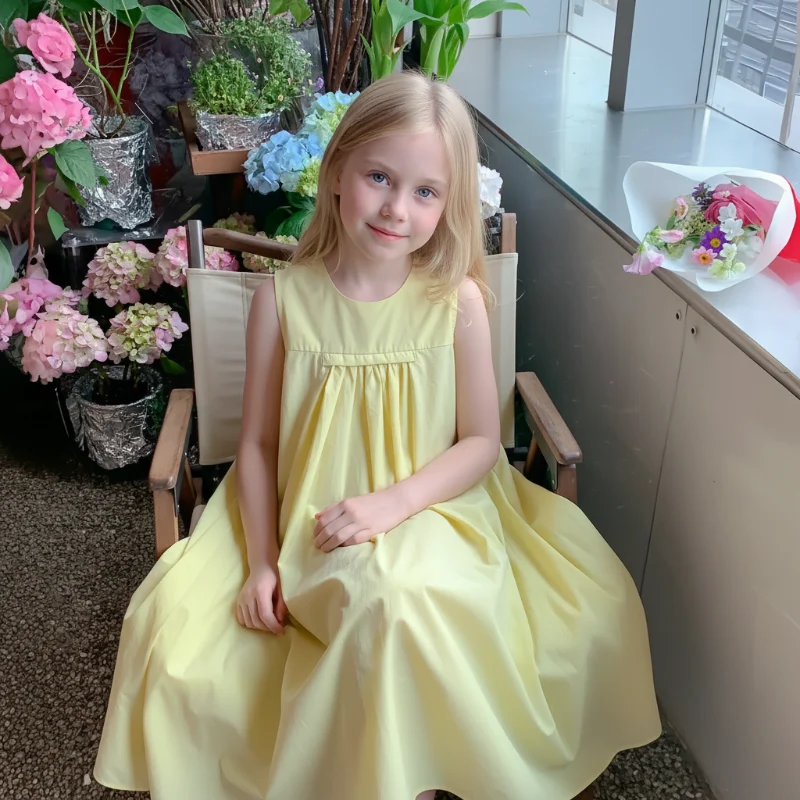 Summer Dress – Lätt & Sommarligt – Gul sommarklänning