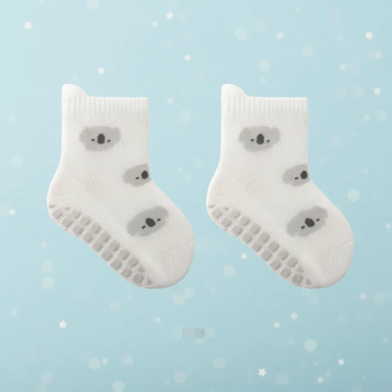 Soft Grip Socks – Mjuka & praktiska – halkskyddsstrumpor för bebisar