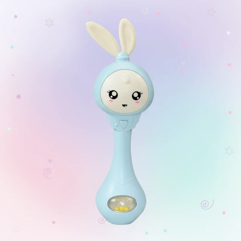 Fun Animal Rattle – Rolig & pedagogisk – Babyrassel