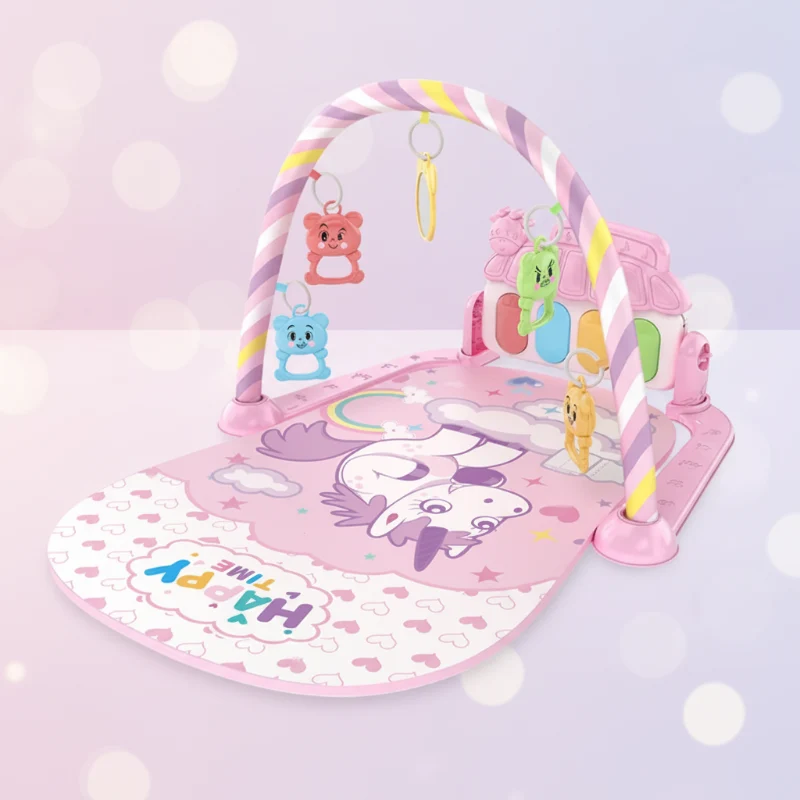 Musical Baby Play Gym – Färgglatt & pedagogiskt – Babygym-matta
