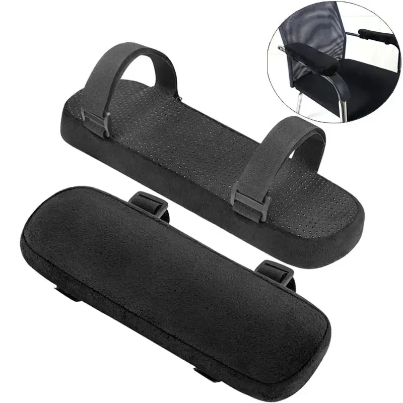 Ergonomiskt armstöd för kontorsstol - memory foam för avlastning