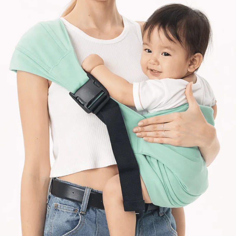 Baby Sling Carrier™ - Extra bred bärrem - Ergonomisk höftbärare