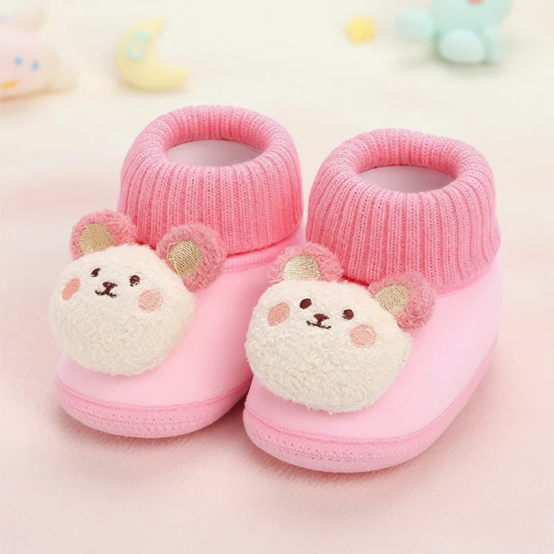 CuddleSteps – Varma och halkfria – Djur Babytofflor