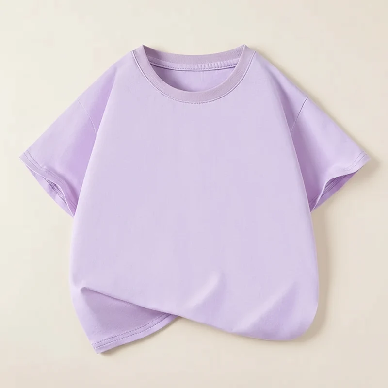 SimpleWear – Casual & Mjuk – Relax Fit T-shirt med rund hals
