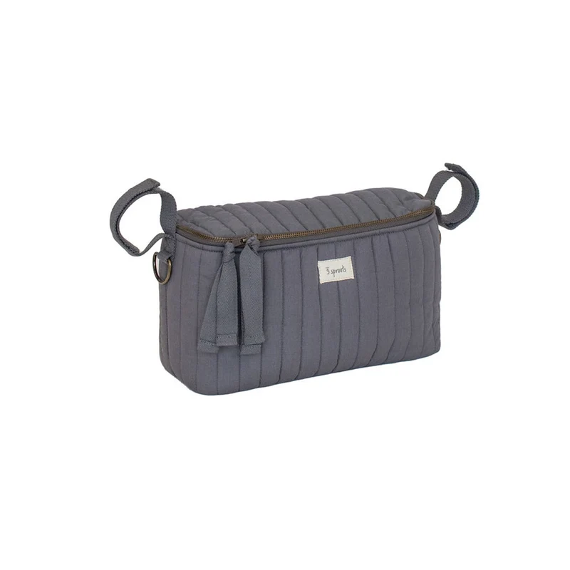 Förvaringsväska för barnvagn, Charcoal Grey - 3 Sprouts