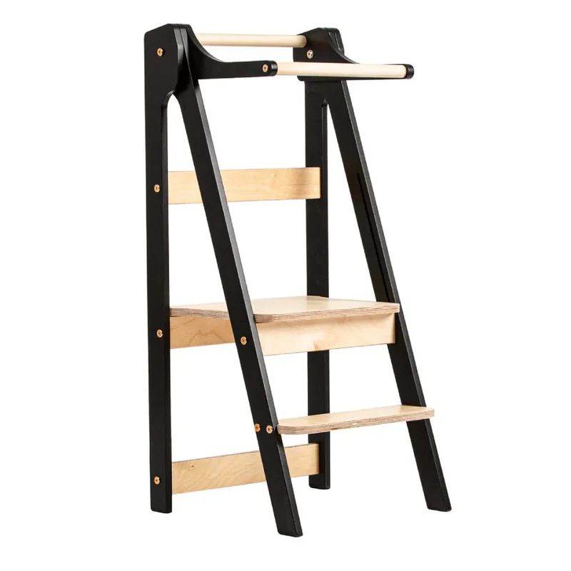 Folding Kitchen Tower | Black