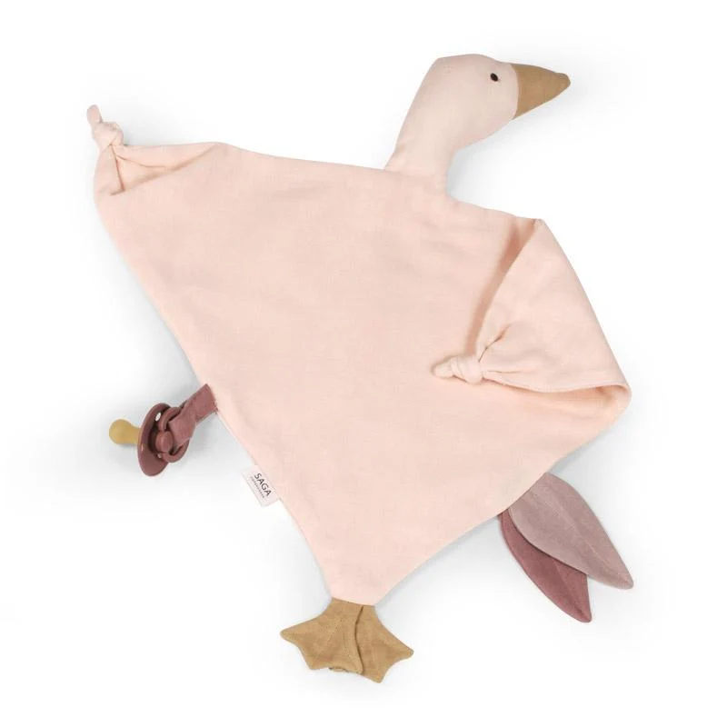 Snuttefilt Bliki Gås, Pale Pink