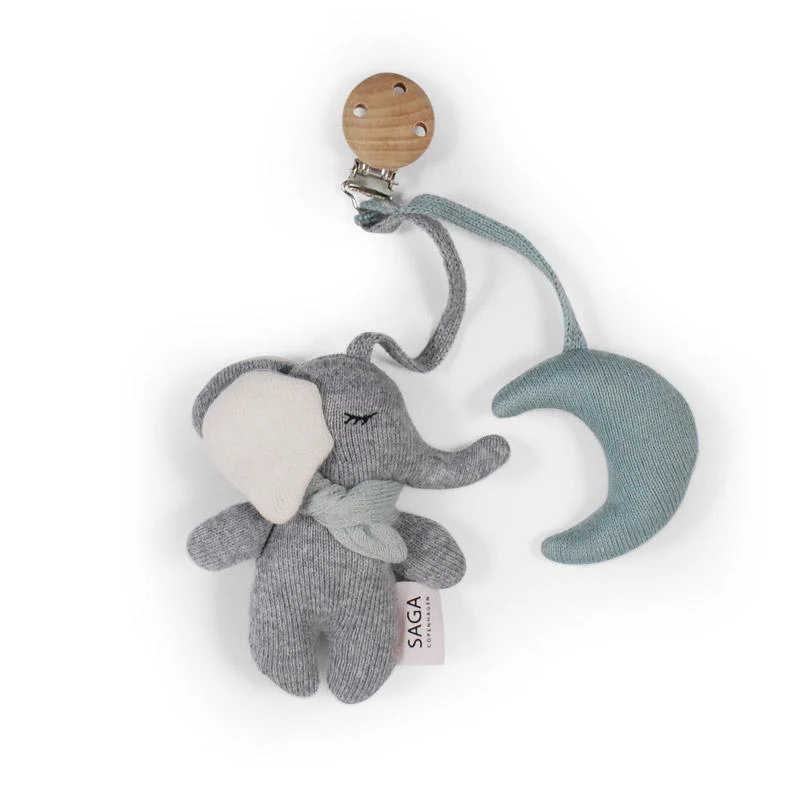 Barnvagnshänge, Elefant Cloud Blue