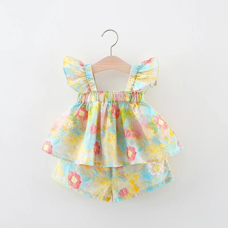 Mini Fashion™ - Sommarblommor Chic - Sommarklänning Peony print