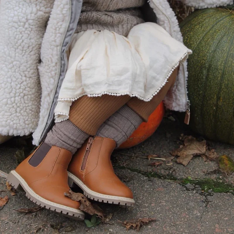 Little Explorer Boots, Cognac