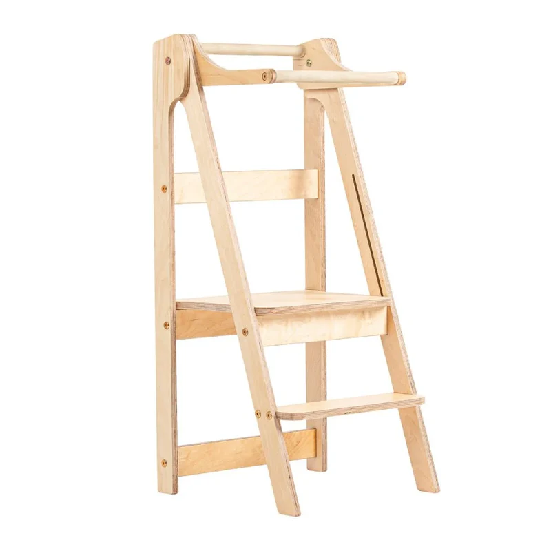 Folding Kitchen Tower | Natural