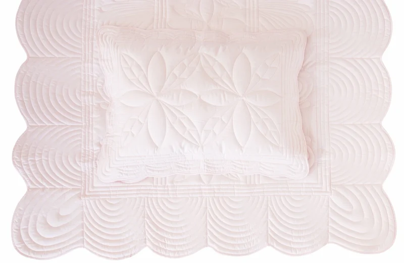 Överkast och kuddfodral King170x235 cm, Powder