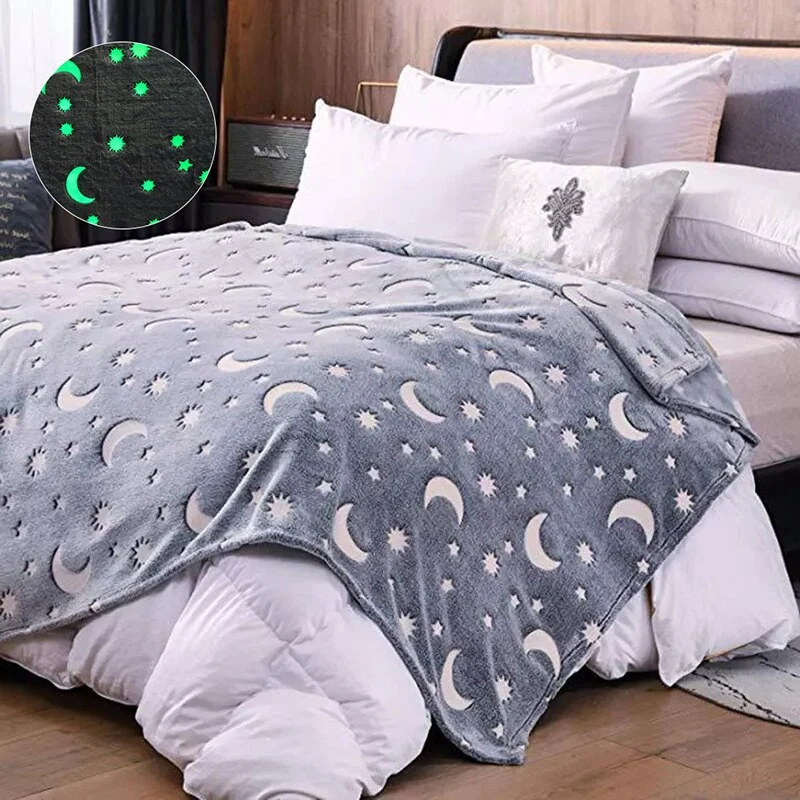 Glow In The Dark Blanket™ - Glimrande drömmar - Självlysande filt