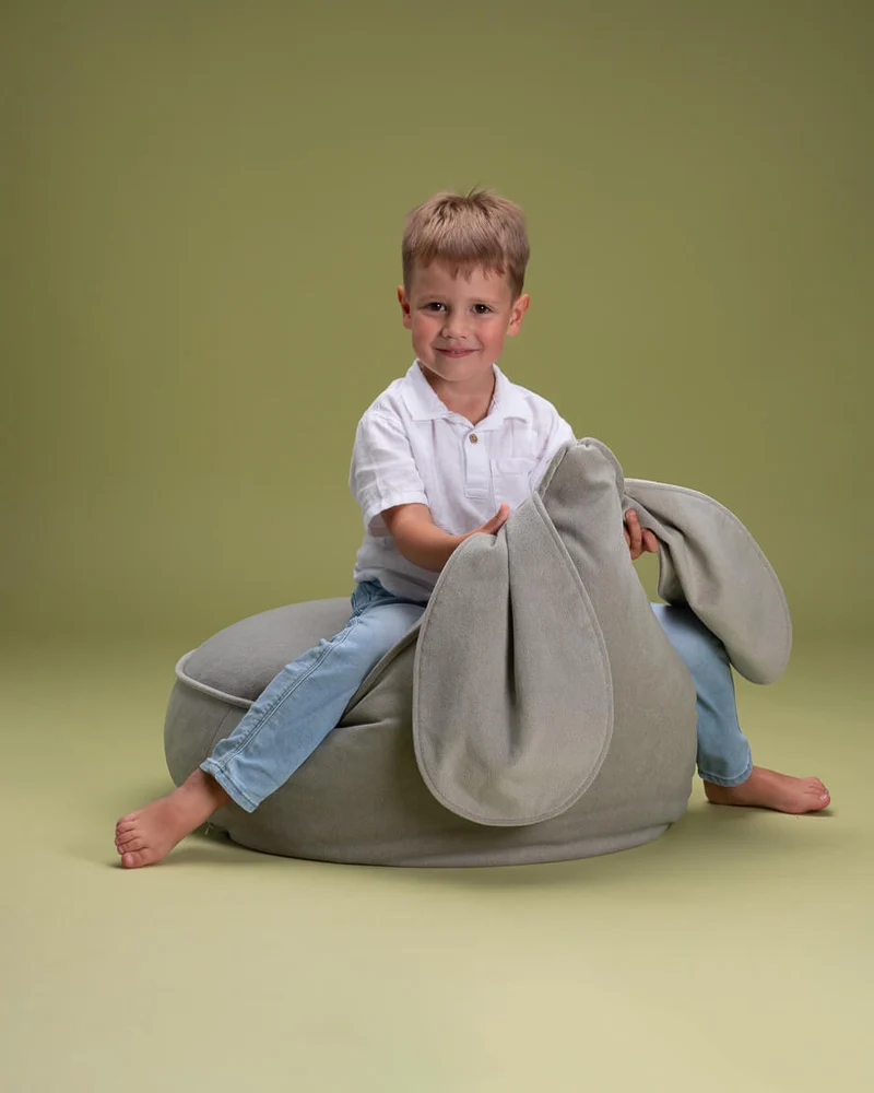Bunny Beanbag, Misty Green