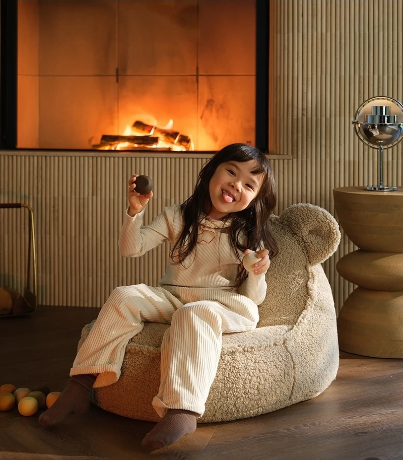 Bear Beanbag, Biscuit
