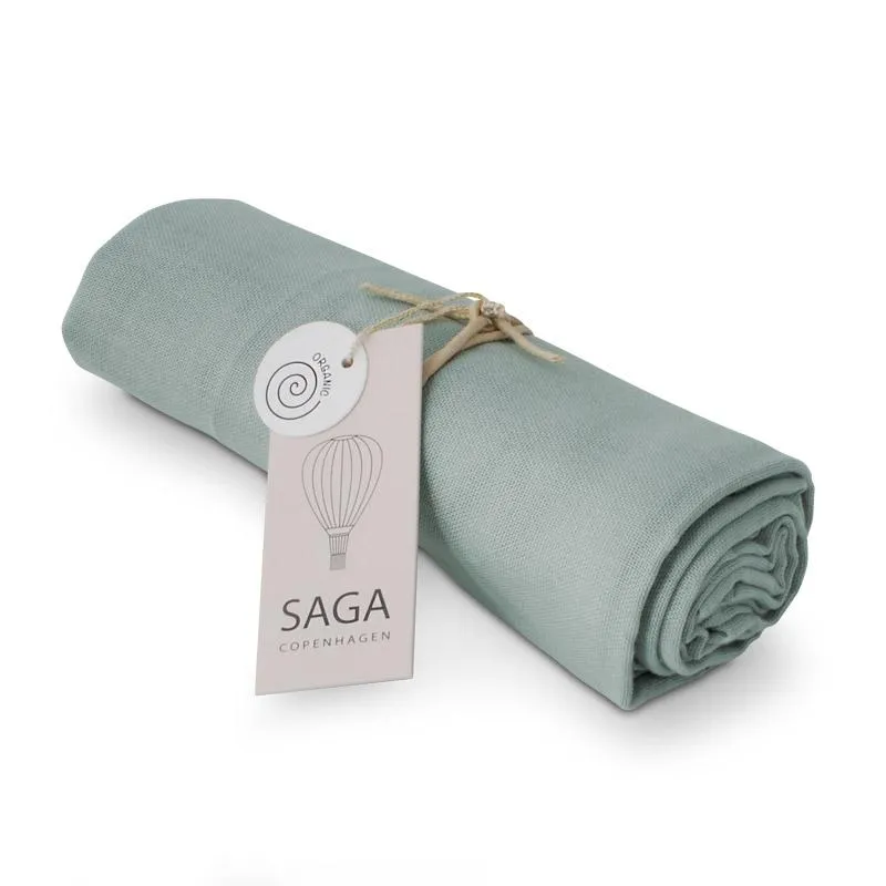 Muslinfilt Vidar, Dusty Green 70x70