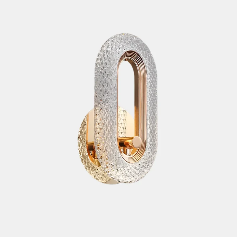 Elegant Krystal LED-lysekrone med Blid Belysning