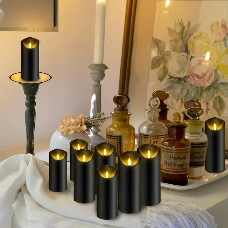 Sikre & Stilfulde LED Lys i Sort til Hjemmebelysning