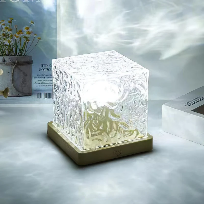 LED Projektorlampe med Beroligende Nordlysprojektion