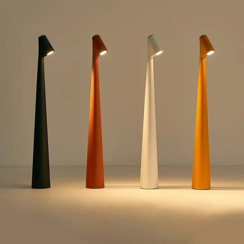 Trådløs LED Bordlampe med Skandinavisk Minimalisme