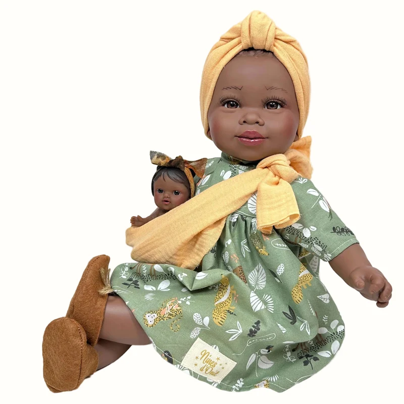 Babydocka María Green – 45 cm