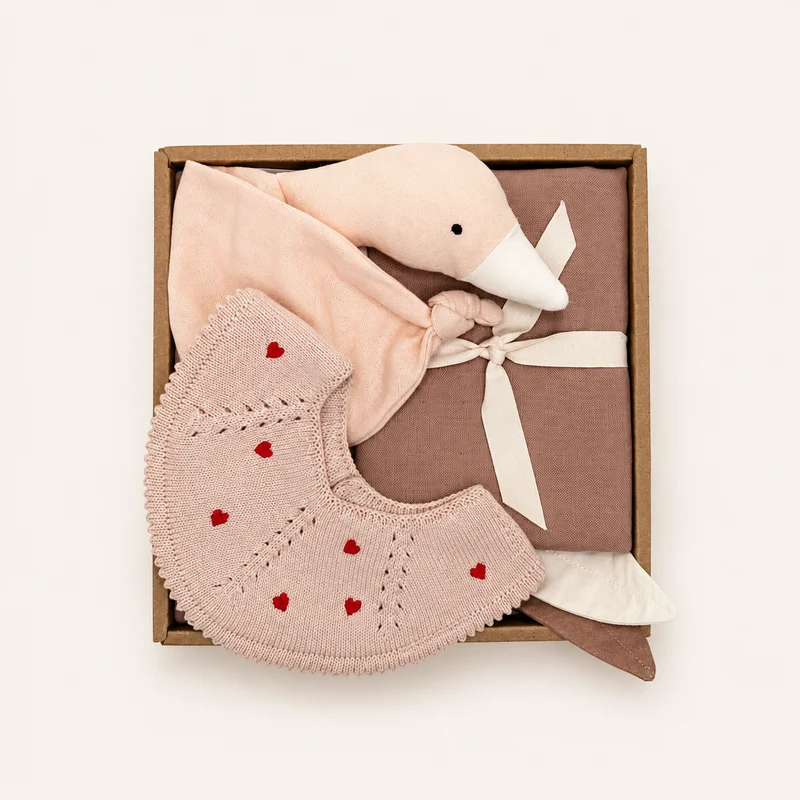 Presentbox nyfödd – Dusty Clay