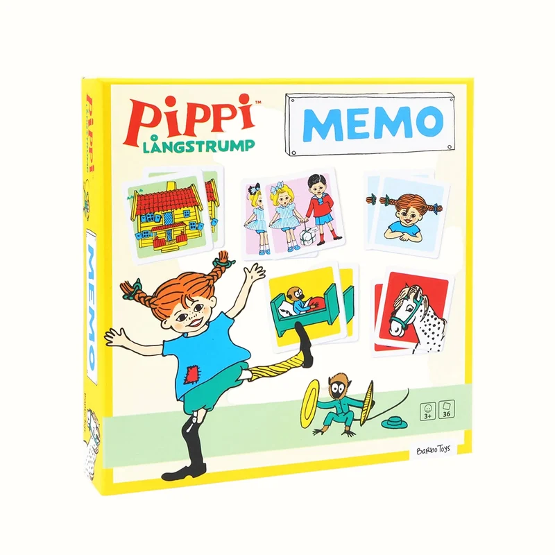 Memoryspel – Pippi Långstrump