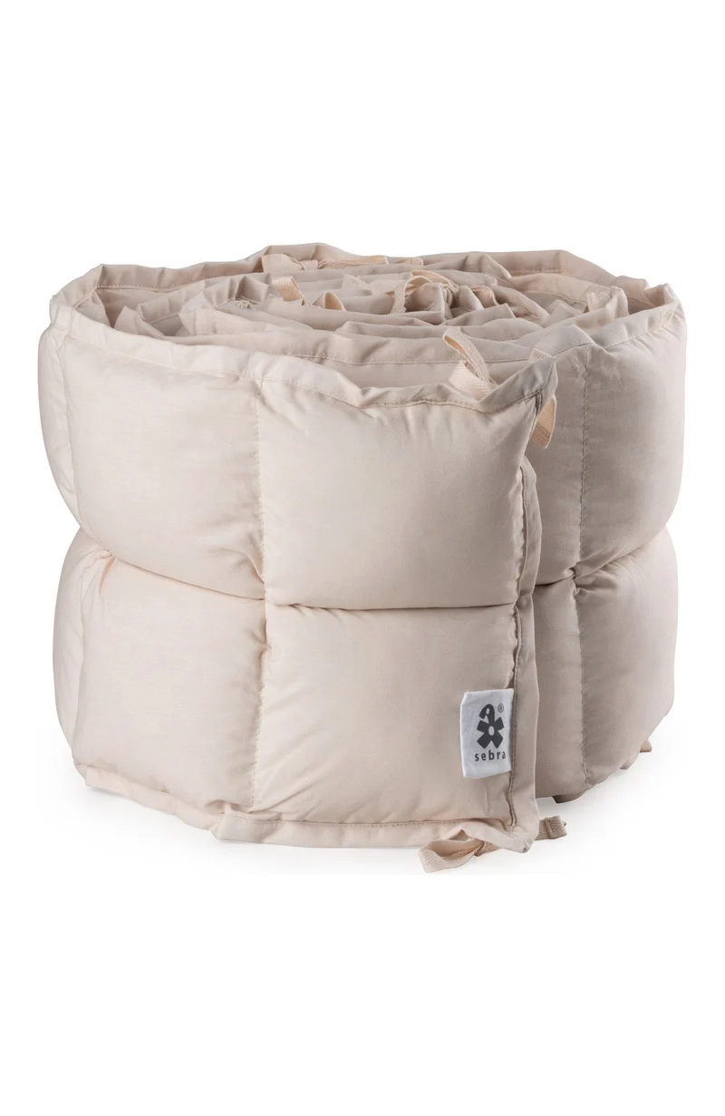 Spjälsängsskydd Kapok 360 cm - Birchbark Rose