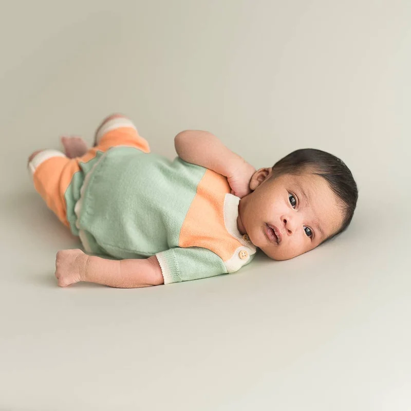 Babyset Mint i ekologisk bomull | Micu Micu