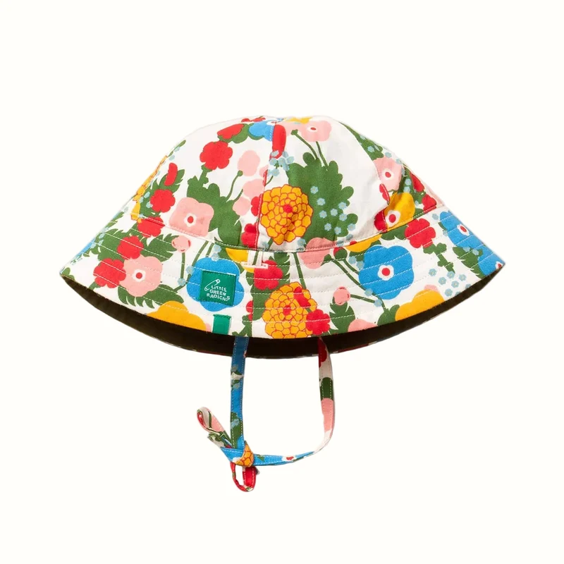 Reversibel solhatt Flora & Fauna | Little Green Radicals