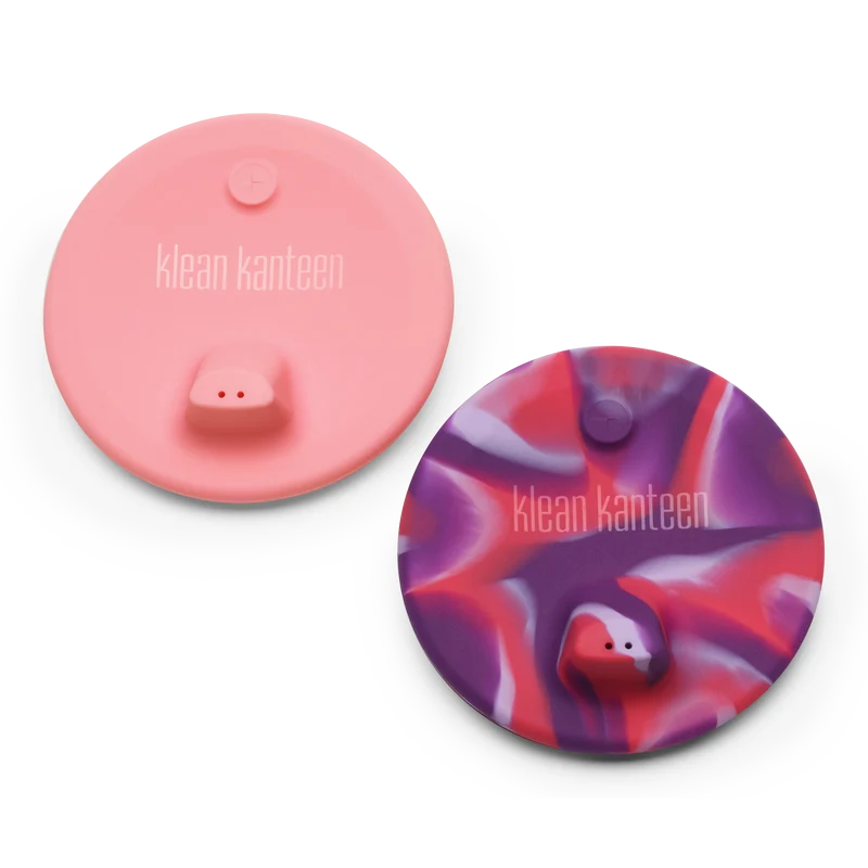 Klean Kanteen - sippy lid - kids cup - 2 stk. - pink tie dye