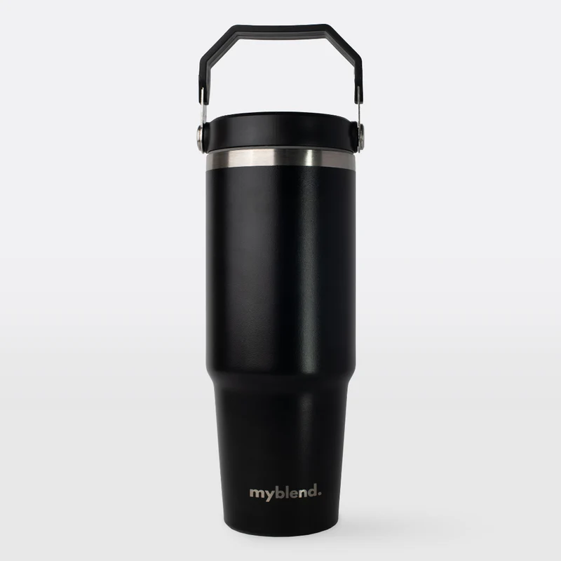 MyBlend® Steel Tumbler Flip Straw