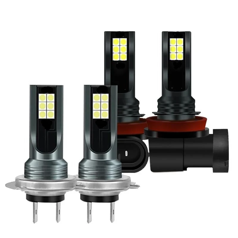 Kraftige H7 H11 LED Forlygter 6500K – Øget Sikkerhed