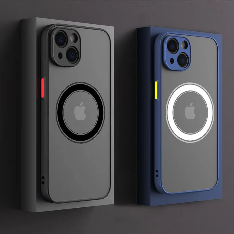 Stødsikkert mobilcover til iPhone – MagSafe-kompatibelt og slankt design med fuld beskyttelse