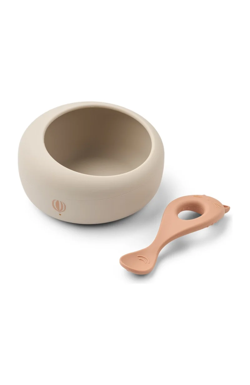 Sparia Bowl with Spoon - Wild child/Rosey