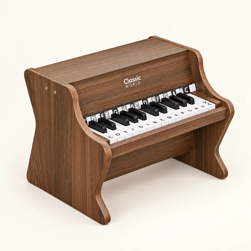 Piano i trä för barn – Classic 40 cm
